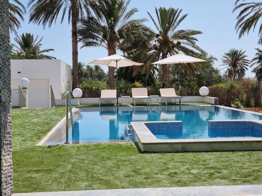 Вилла Dar Jamila - Au Coeur De L'Oasis - Gabes Экстерьер фото